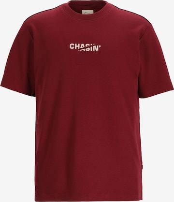 CHASIN' Shirt 'Sydney' in Rood: voorkant