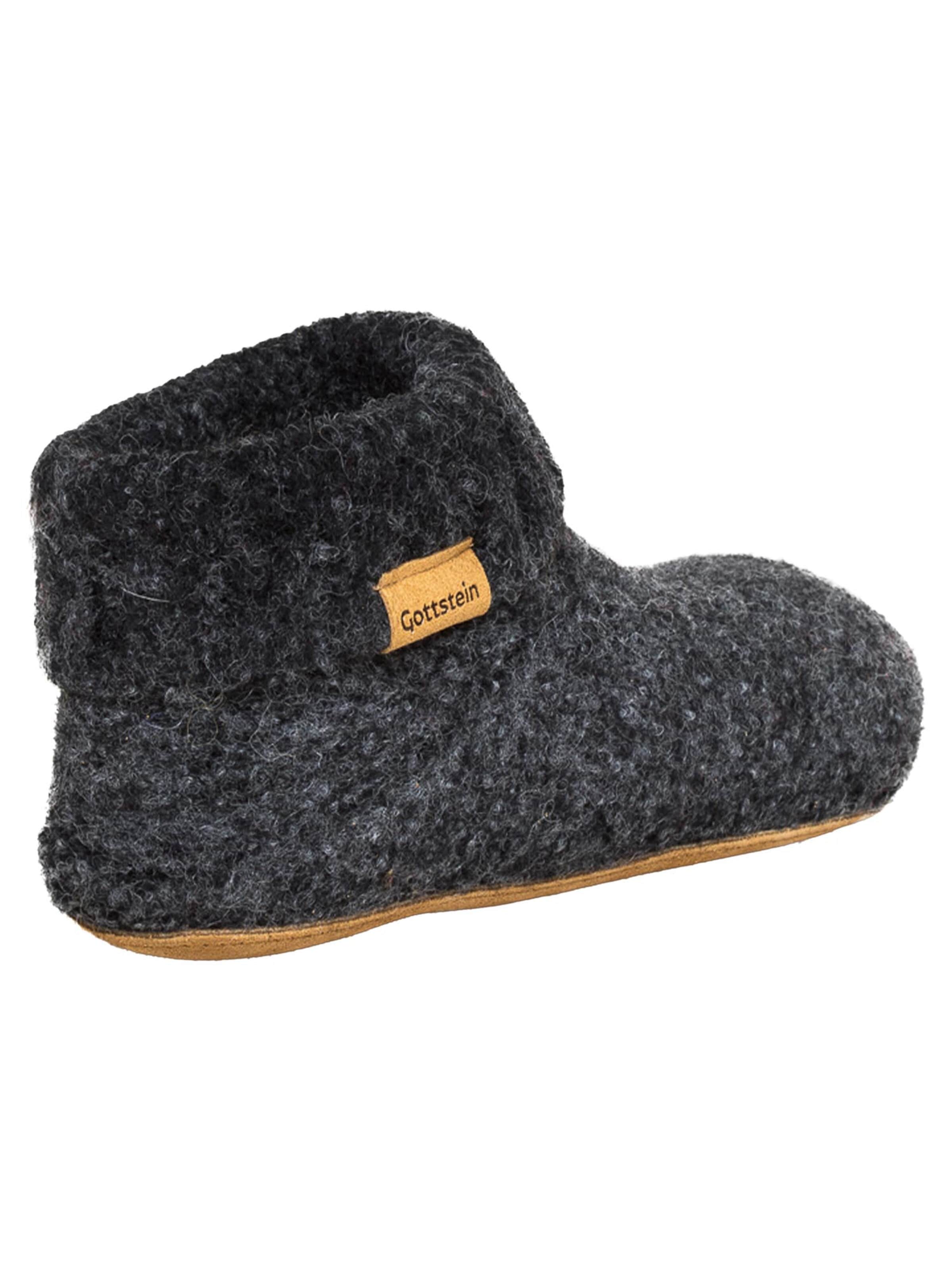 Gottstein Mules 'Knit Boot' in Grey