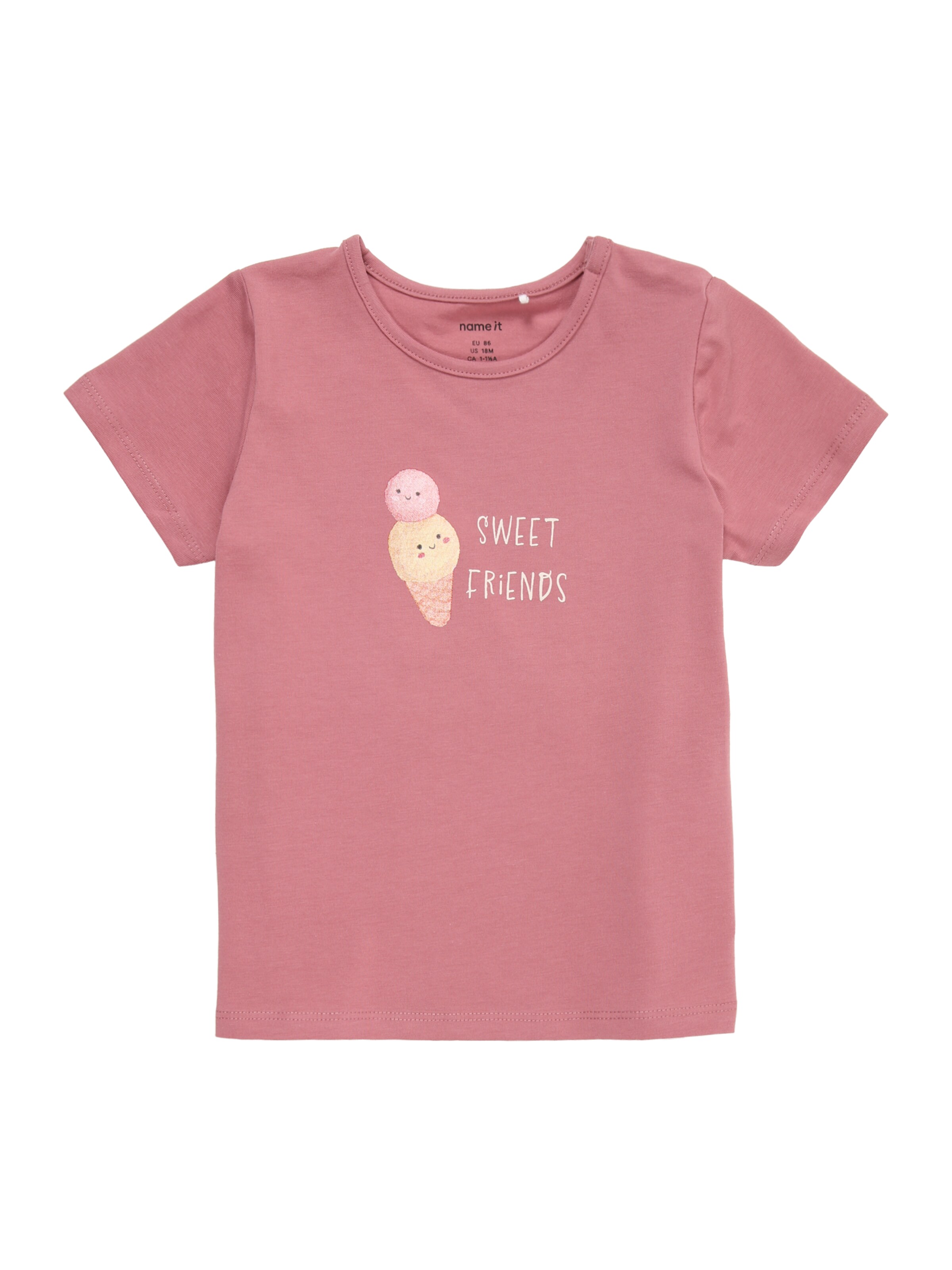 NAME IT - Camiseta 'NBFJacoba' en rosa: frente