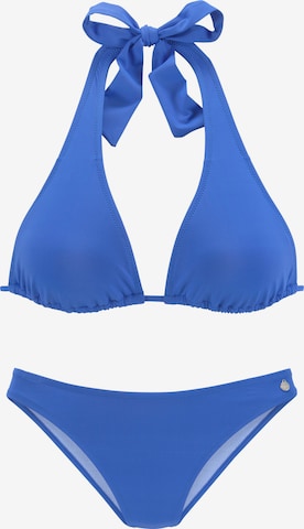 Triangle Bikini LASCANA en bleu : devant