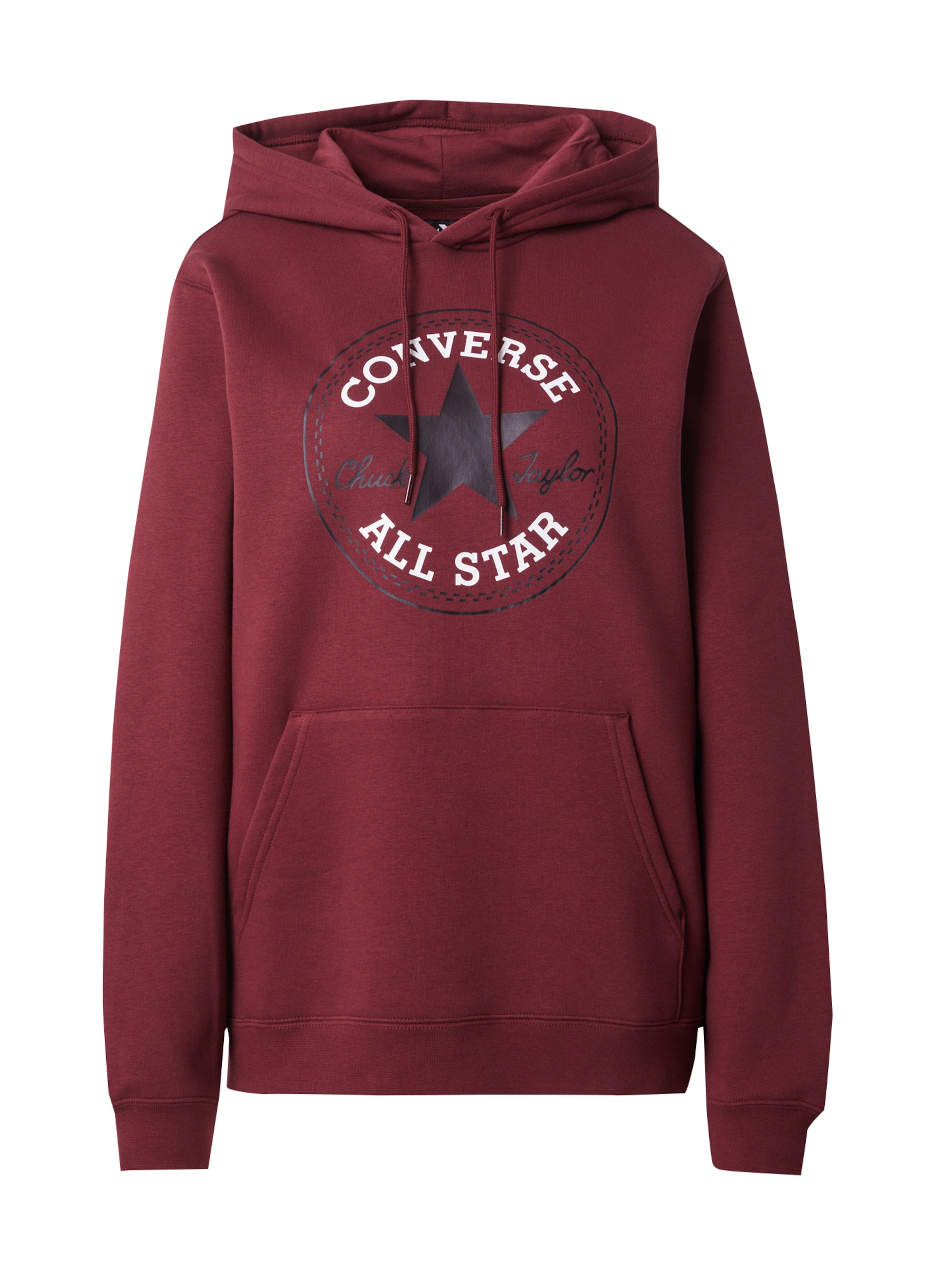 CONVERSE Sweatshirt in Rot: Vorderseite