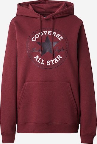 CONVERSE - Sweatshirt em vermelho: frente