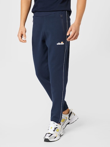 ELLESSE - Tapered Calças de desporto 'Diruta' em azul: frente