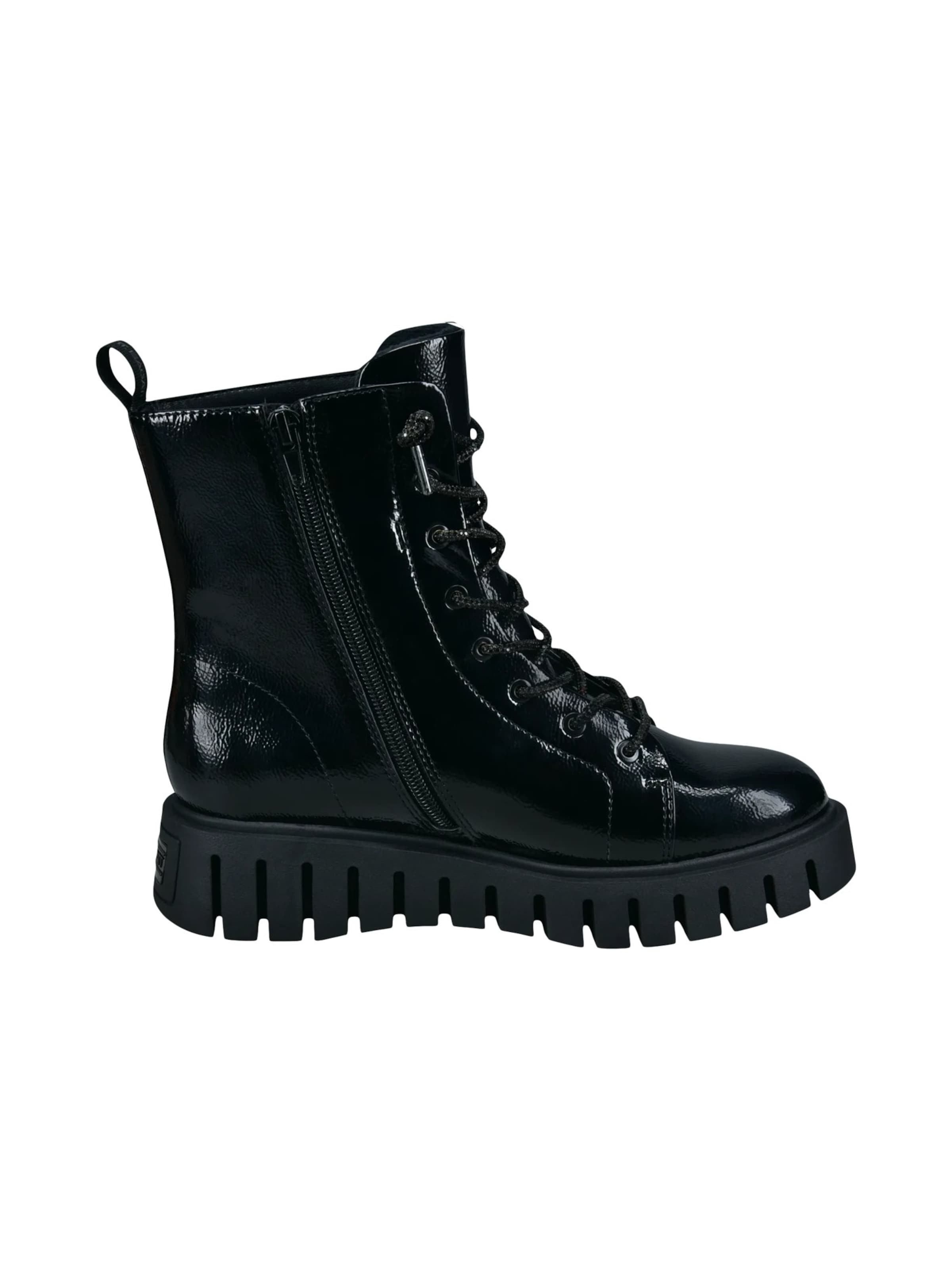 TT. BAGATT Lace-up bootie in Black