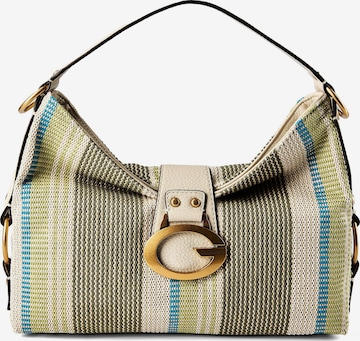 Borsa a spalla 'Camden' di GUESS in verde: frontale