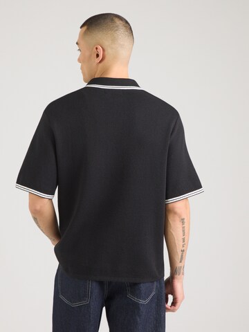 JACK & JONES Kampsun 'JCOBREEZE', värv must