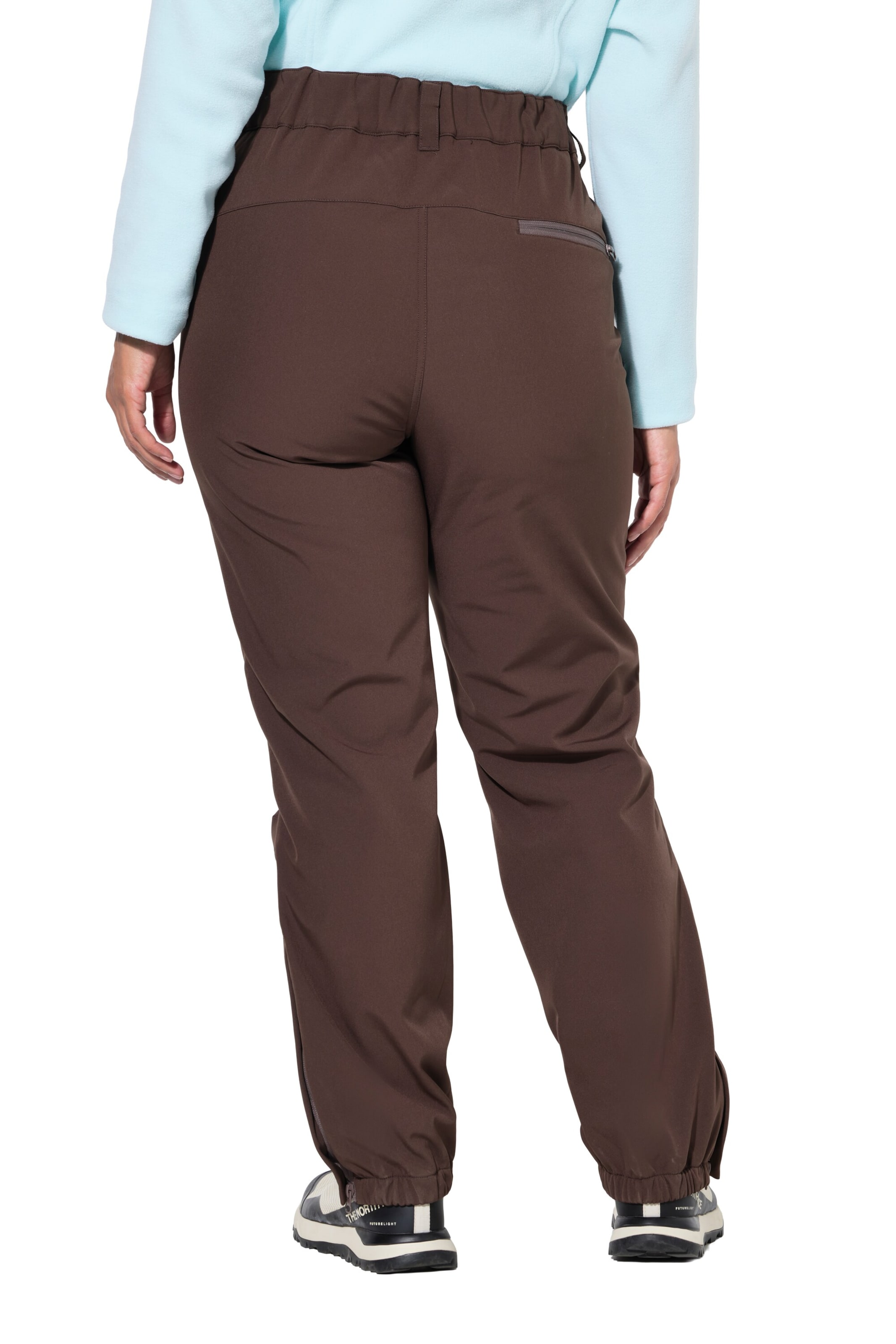 Ulla Popken Tapered Trousers in Grey