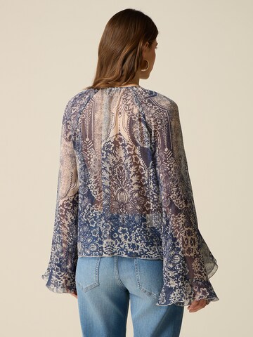 oltre Blouse in Blauw