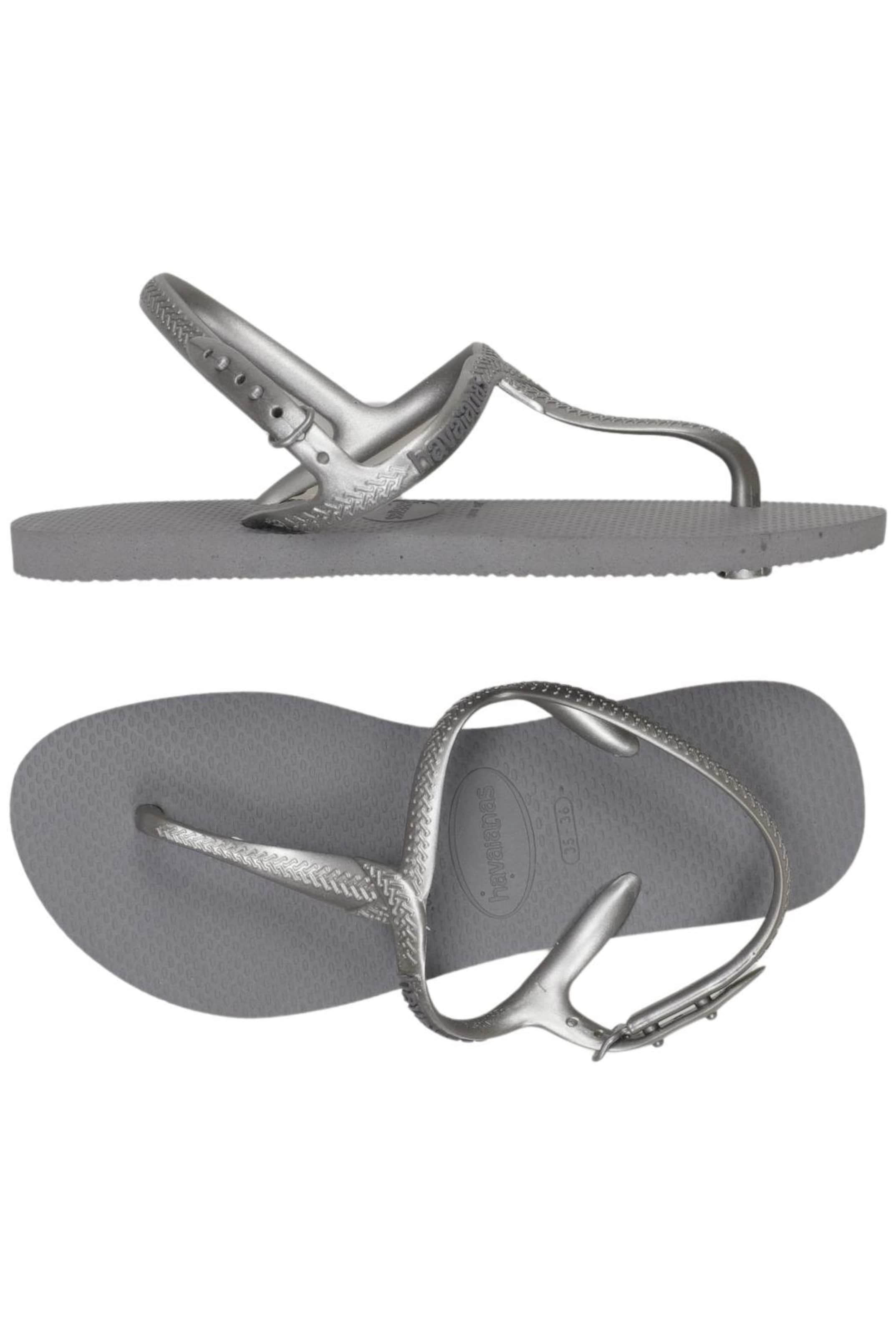 HAVAIANAS Sandals & High-Heeled Sandals in 37 in Silver: front
