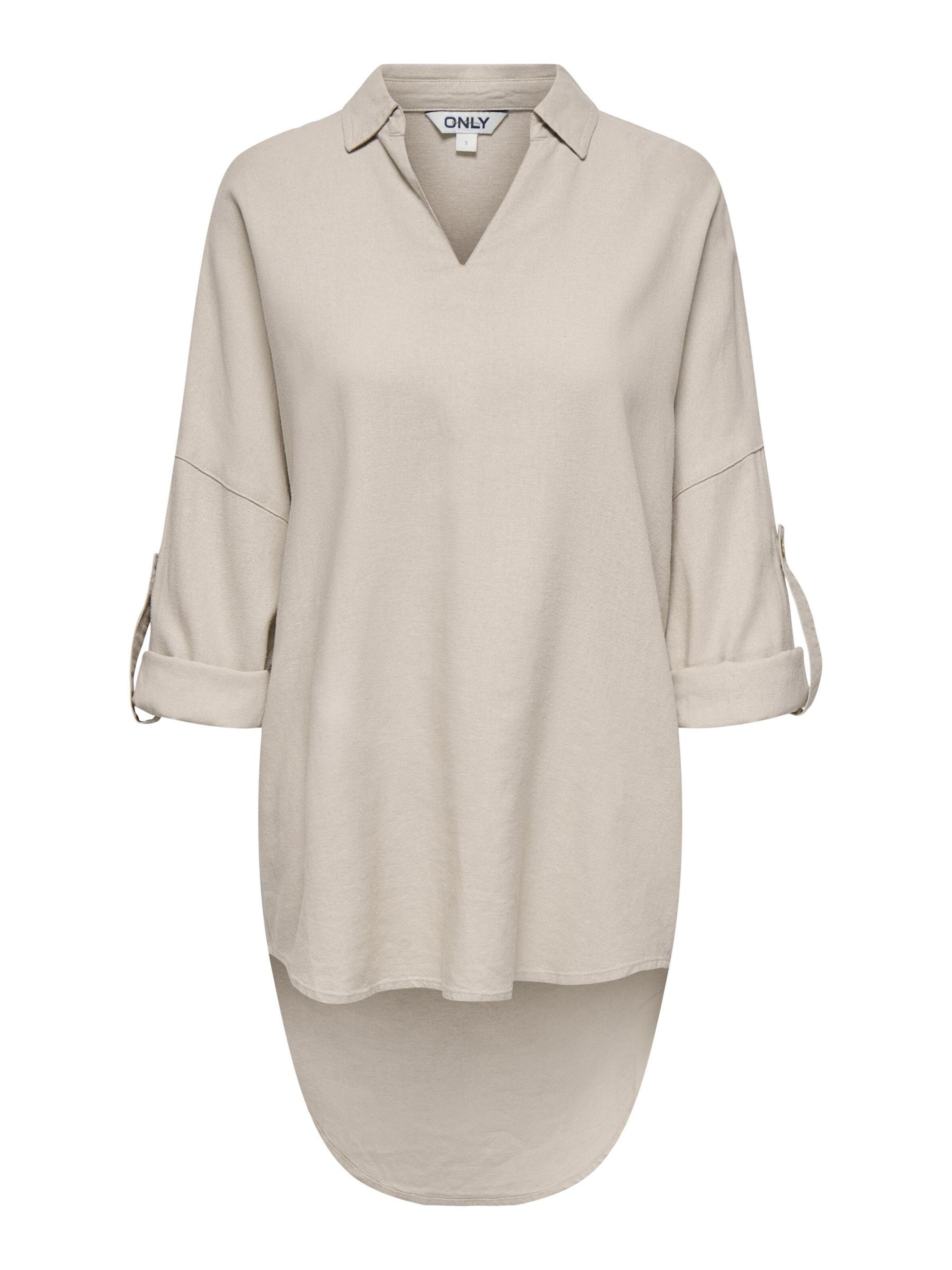ONLY - Túnica 'ONLCARO' en beige: frente