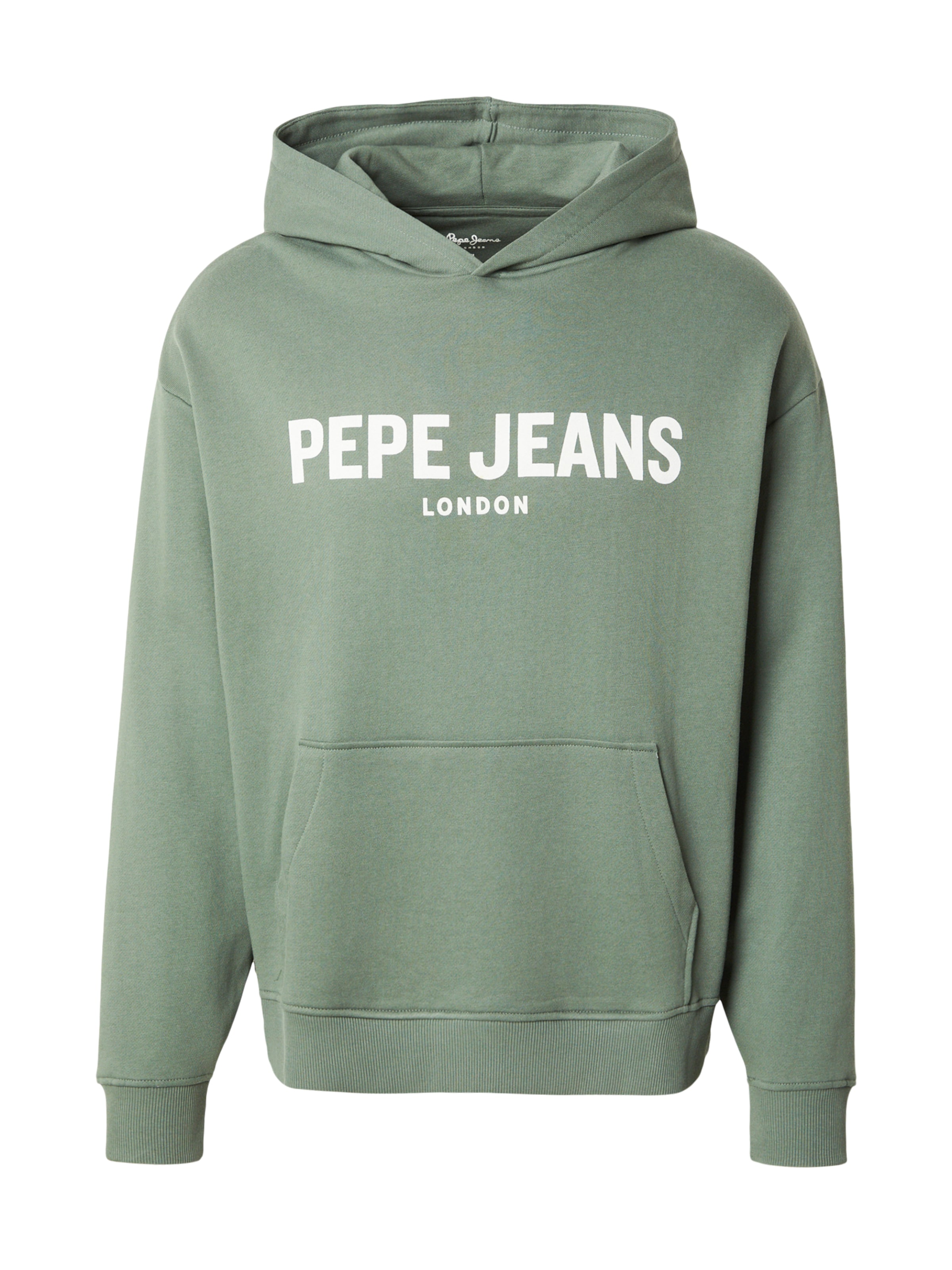 Pepe Jeans Mikina – zelená: přední strana