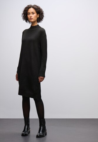 STREET ONE Knitted dress in Black