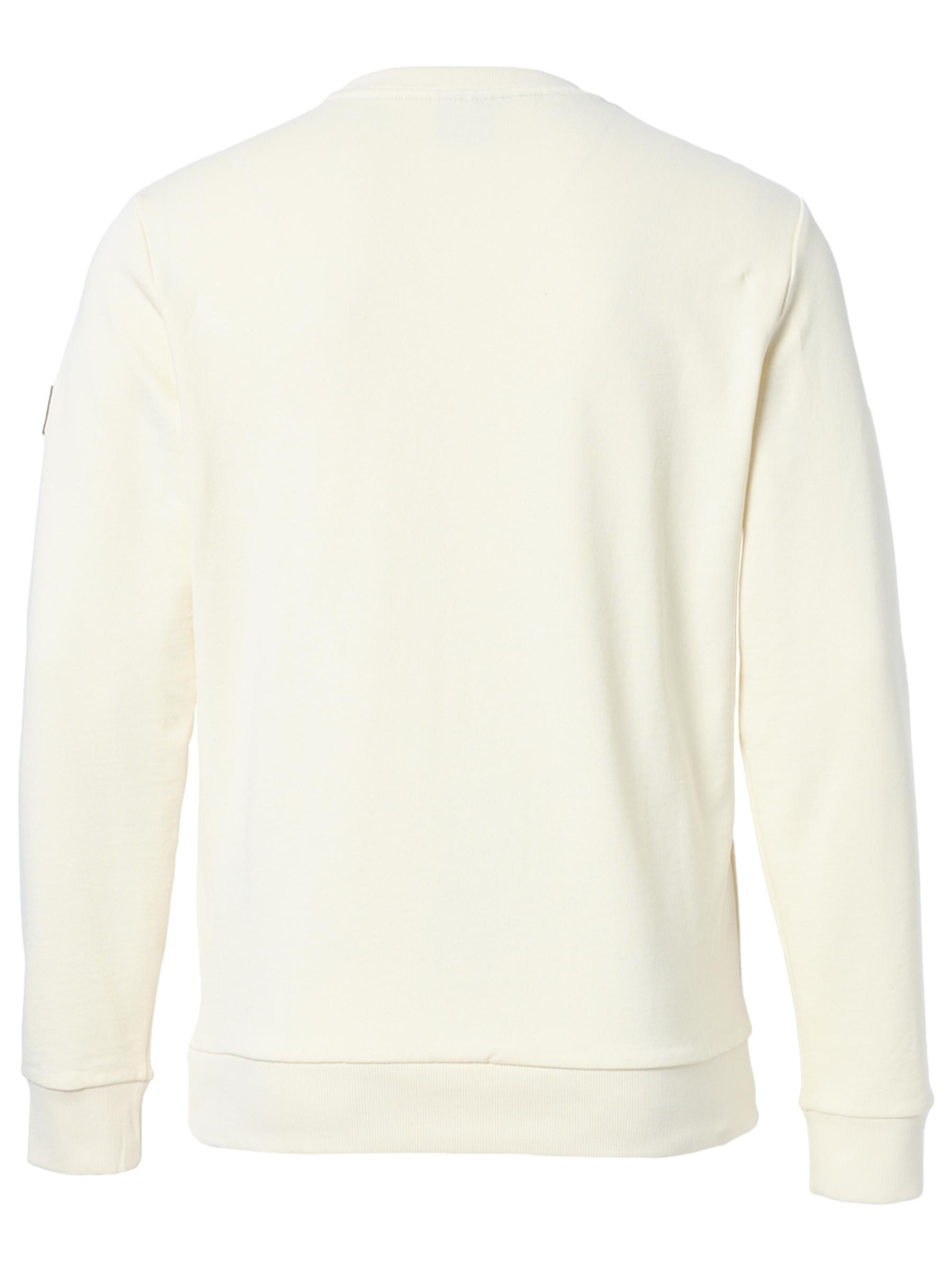 FORSBERG Sweatshirt 'mit kleinem Anaglyph-Logo'‌‌‌‌‌ in Beige