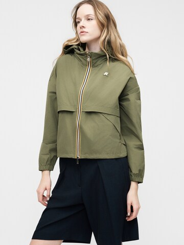 K-Way Between-Season Jacket 'AUBETTE' in Green