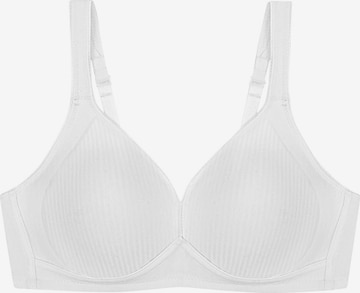TRIUMPH BH ' Modern Soft+Cotton ' in Wit: voorkant