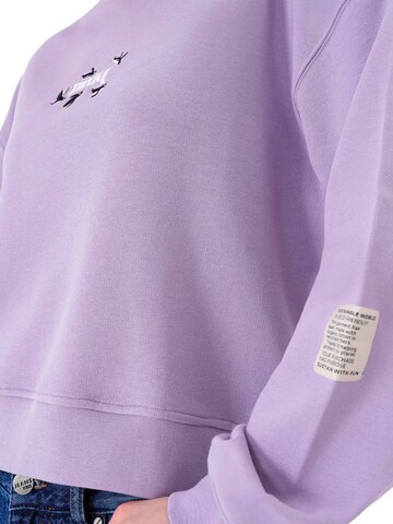 UNIQVIBE Sweatshirt in Purple