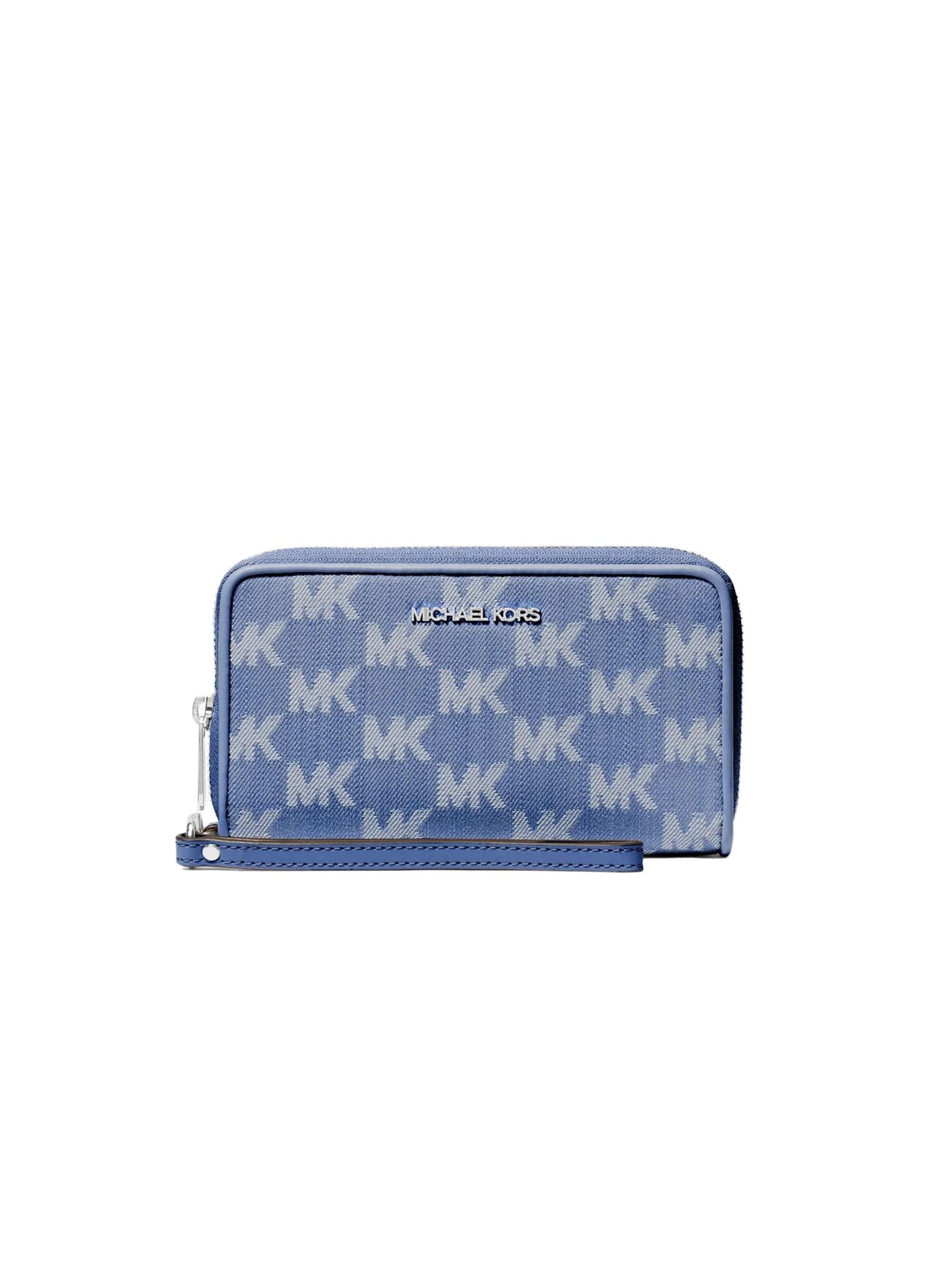 Michael Kors Portemonnaie‌‌‌‌‌‌‌‌‌‌ in Blau: Vorderseite