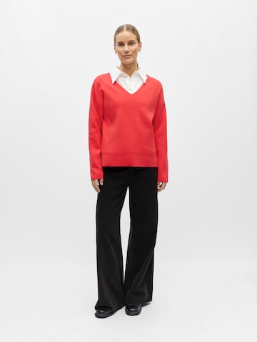 Pull-over 'OBJReynard' OBJECT en rouge