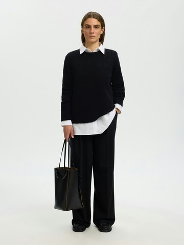 Pullover 'SLWLULU' di SELECTED in nero