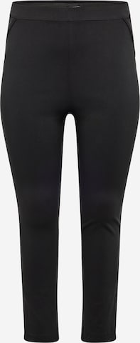 Slimfit Pantaloni di Dorothy Perkins Curve in nero: frontale