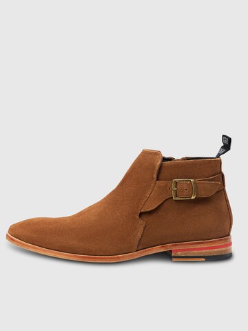 Gordon & Bros Chelsea Boots 'City'‌‌‌‌‌‌‌ in Braun: Vorderseite