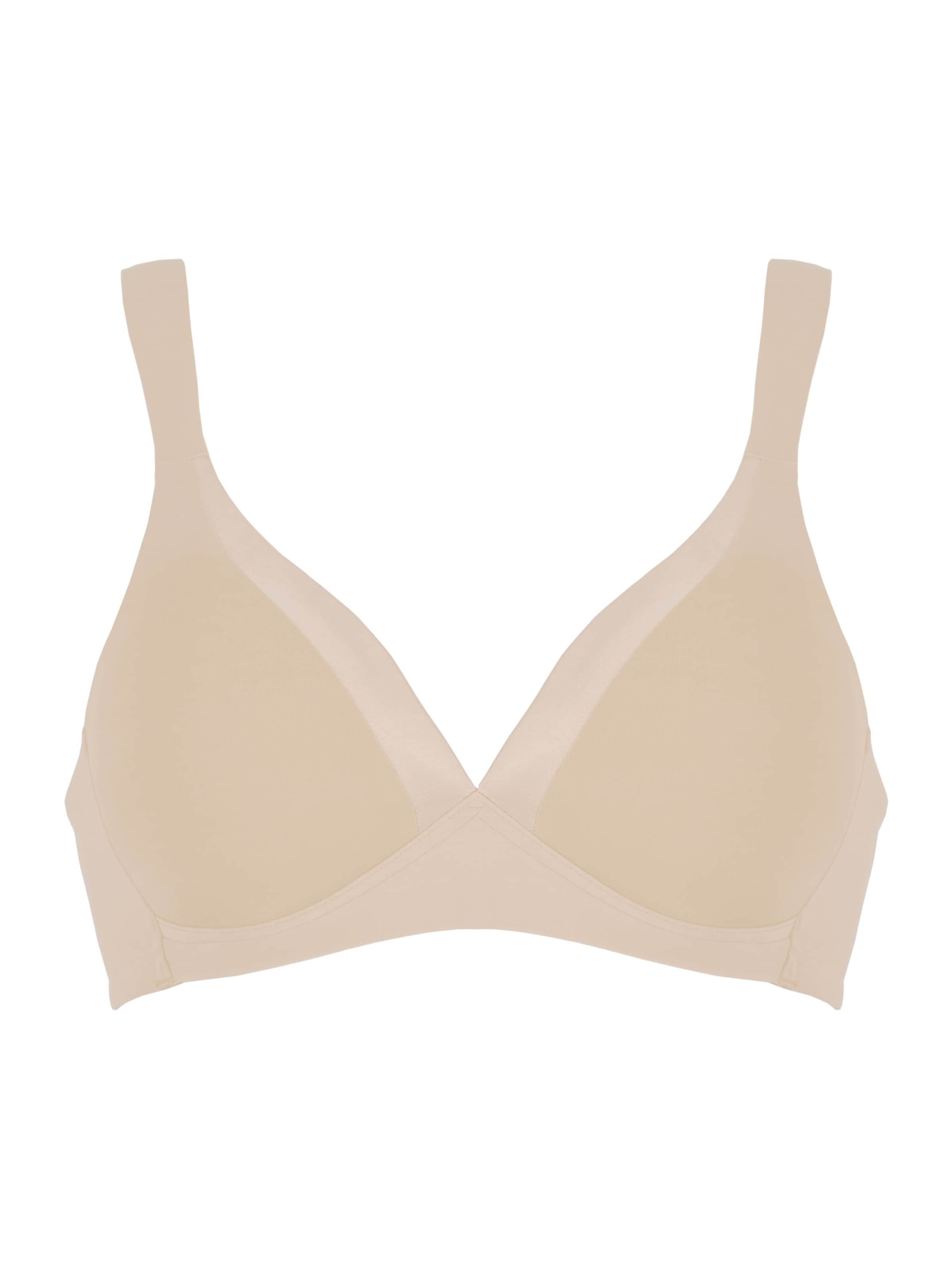 NATURANA T-shirt Bra in Beige: front