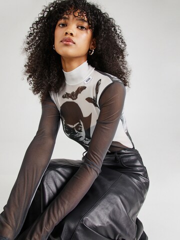 GCDS - Body camiseta 'DRACULA' en negro