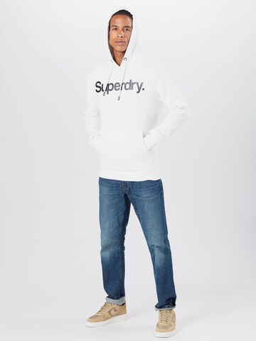 Superdry Sweatshirt i hvid