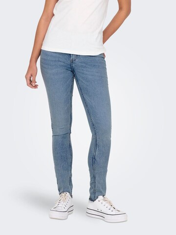 ONLY Skinny Jeans 'HUSH' i blå: framsida