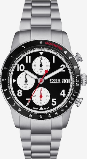 FOSSIL Analog Watch in Black / Silver / White, Item view