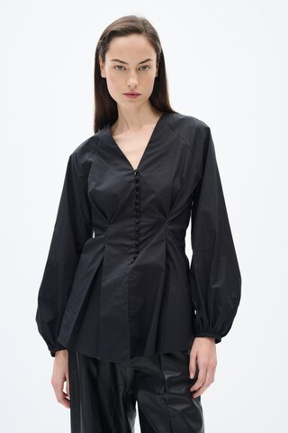 InWear Bluse 'Helve' in Schwarz: Vorderseite
