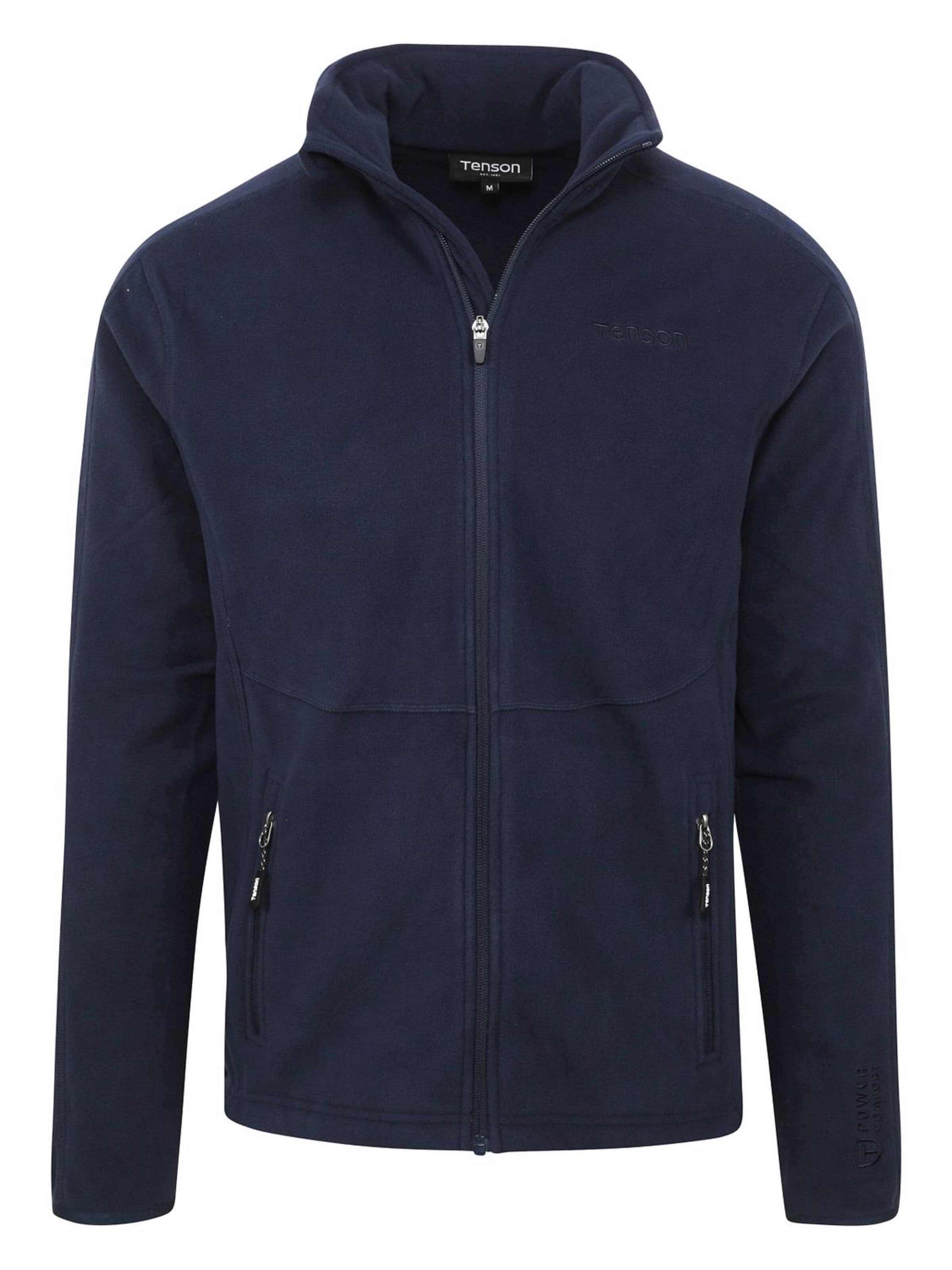 TENSON Strickjacke 'Miracle'‌‌‌‌‌‌‌‌ in Blau: Vorderseite