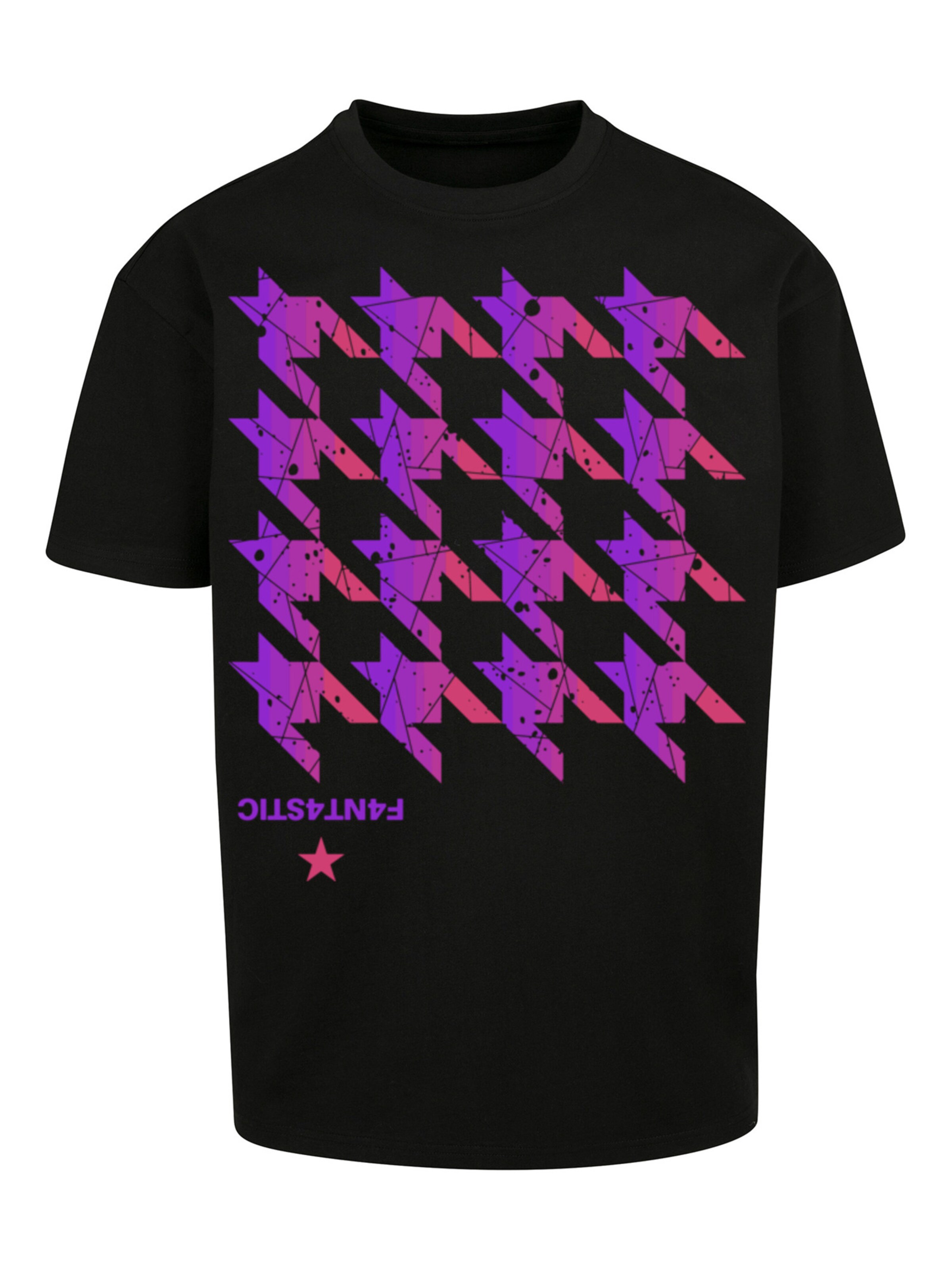 T-Shirt F4NT4STIC en noir : devant