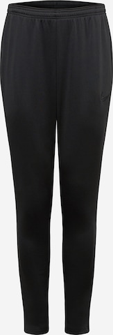 Coupe slim Pantalon de sport NIKE en noir : devant