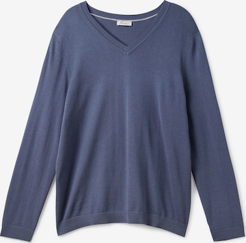 SHEEGO Sweater in Blue: front