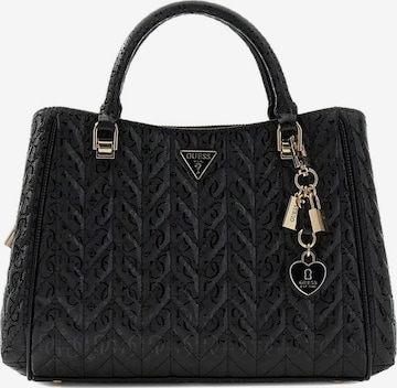 Borsa a mano 'Stacey Girlfriend' di GUESS in nero: frontale