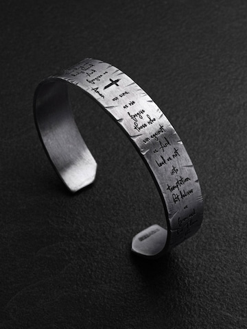 Braccialetto 'THE LORD'S PRAYER' di REYTEL in argento