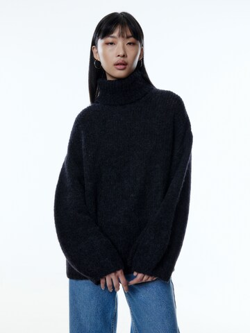 EDITED Pullover 'Swantje' in Schwarz: Vorderseite