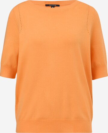 Pull-over COMMA en orange : devant