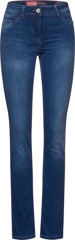 CECIL Slimfit Jeans in Blau