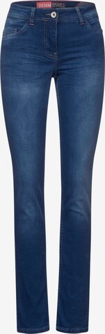 CECIL Slimfit Jeans 'Scarlett' in Blauw: voorkant