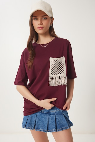 Happiness İstanbul Shirt in Red: front