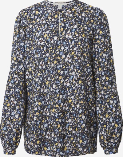 ESPRIT Bluse i navy / blandingsfarvet, Produktvisning