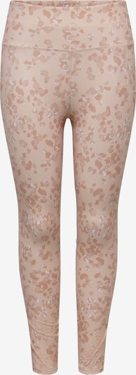 ONLY PLAY Workout Pants 'MASAR' in Camel / Champagne / White, Item view
