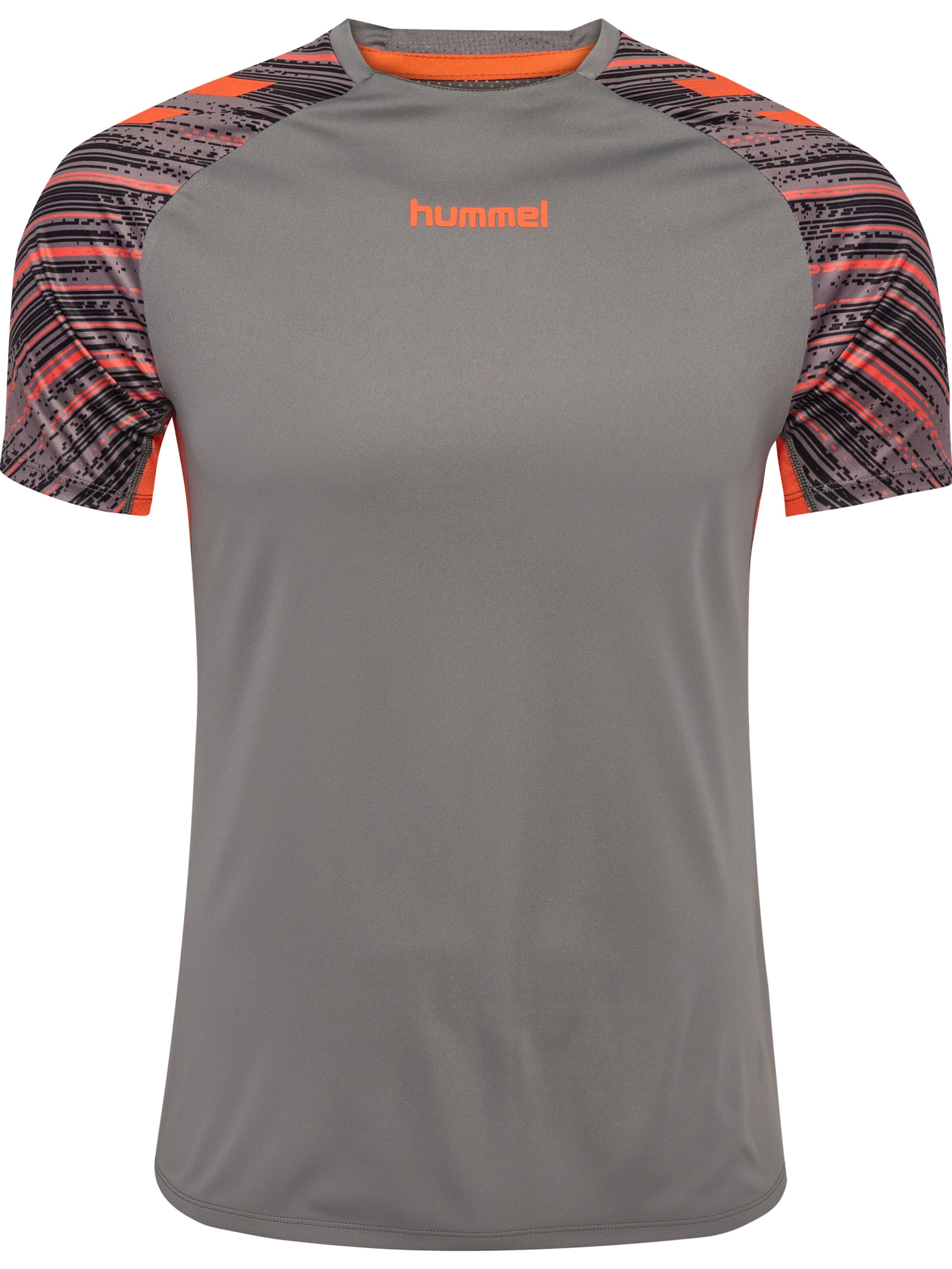 Hummel Performance shirt 'Blaze Pro' in Grey: front