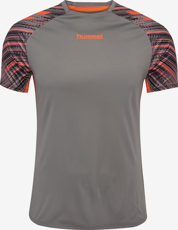 Hummel Performance shirt 'Blaze Pro' in Grey: front