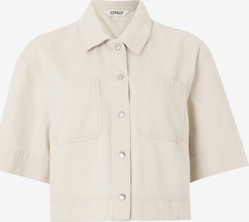 ONLY Blouse 'ONLCLEO-MAISA' in Beige: voorkant