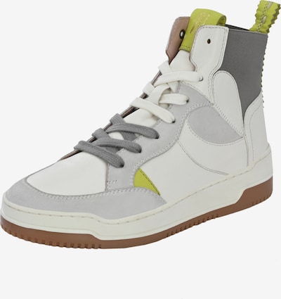 Crickit Sneaker 'OFELIA' in hellgrau / grün / offwhite, Produktansicht