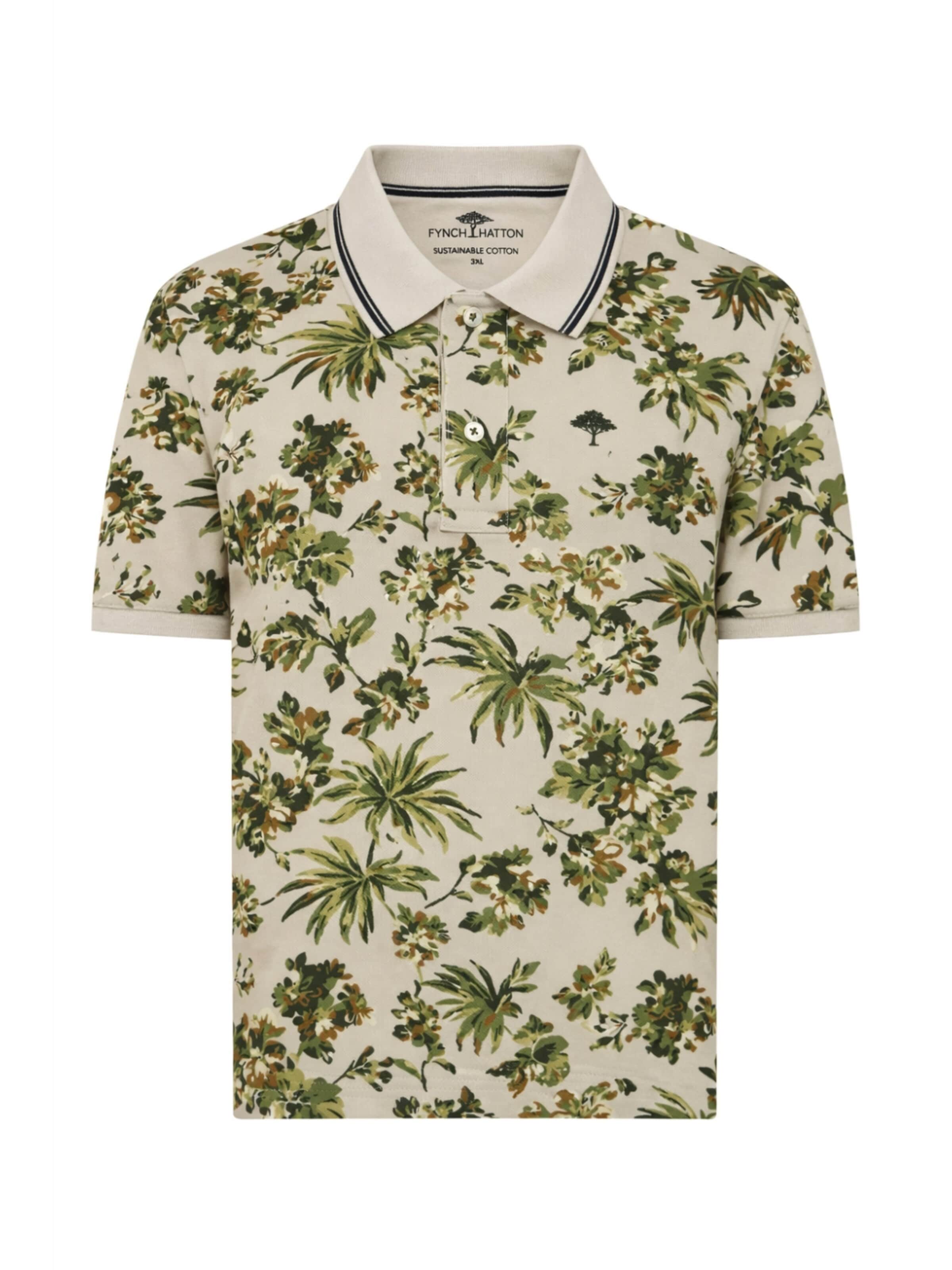 Fynch Hatton Shirt in Beige: front