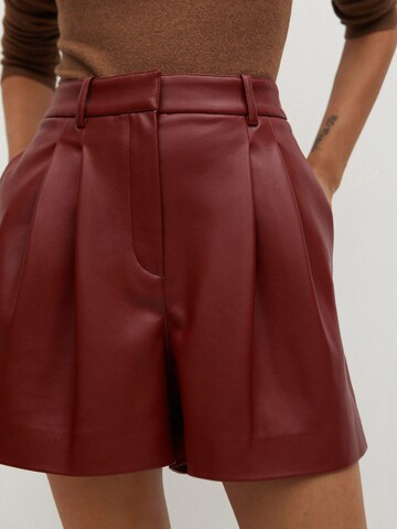 MANGO Wide Leg Hose 'Pauli' in Rot